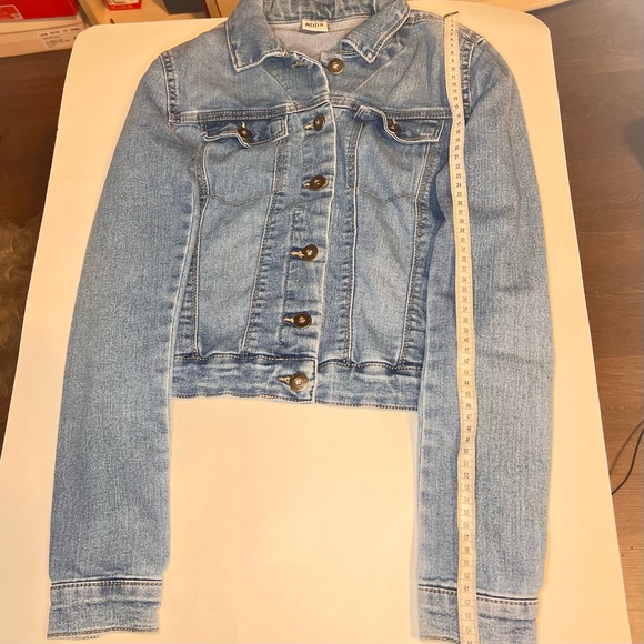 Vero moda denim jacket womens size xs - Picture 6 of 7